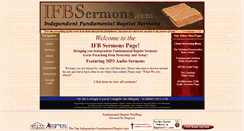 Desktop Screenshot of ifbsermons.com