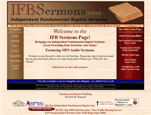 Tablet Screenshot of ifbsermons.com
